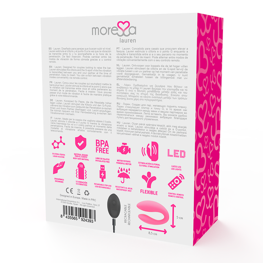 MORESSA - LAUREN FERNBEDIENUNGSSTIMULATOR FÜR PAARE