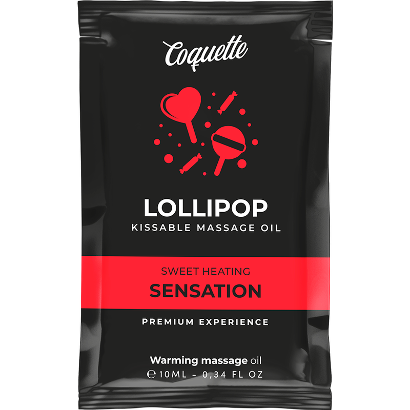 COQUETTE CHIC DESIRE - TASCHENLOLLIPOP KÜSSBARES MASSAGEÖL WÄRMENDES GEFÜHL 10 ML