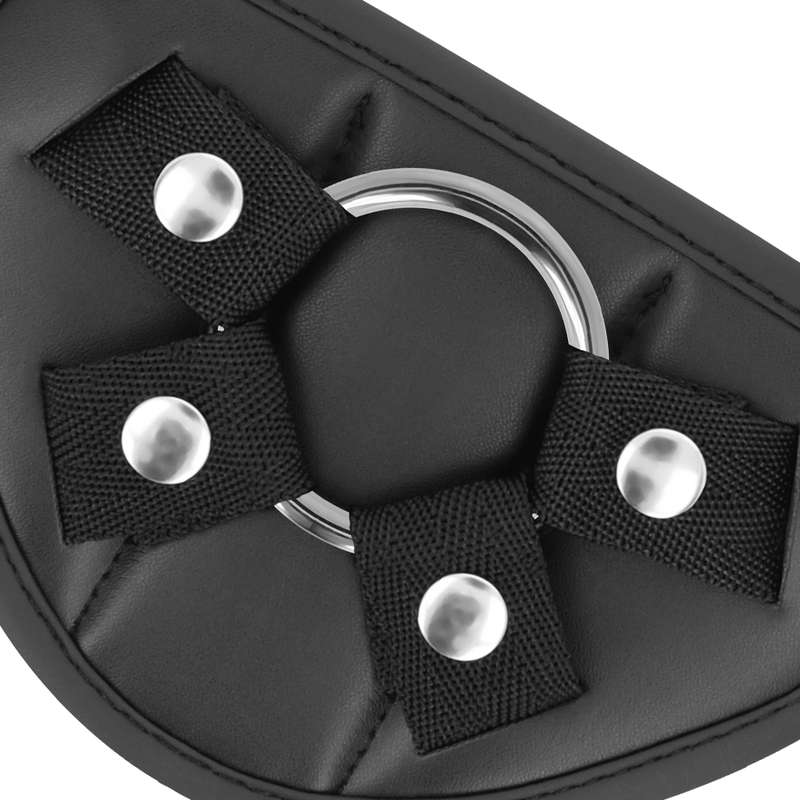 FETISCH DEVOT CYBER STRAP - HARNESS MIT DILDO UND BULLET-FERNBEDIENUNG WATCHME S TECHNOLOGIE