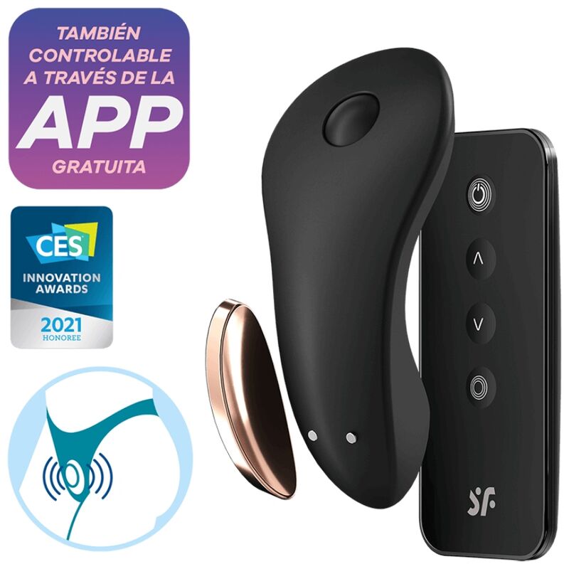 SATISFYER - KLEINER GEHEIMNISCHER HÖSCHENVIBRATOR