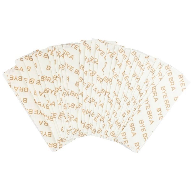 BYE-BRA - HALSAUSSCHNITT-AUFKLEBER 20 STÜCK