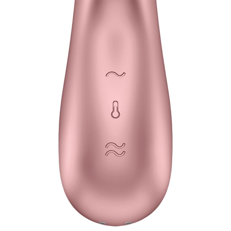 SATISFYER - HOT LOVER VIBRATOR ROSA & BEIGE