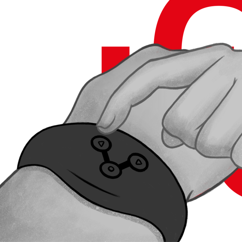 WATCHME – DRAHTLOS-TECHNOLOGIE-UHR TIEFSCHWARZ