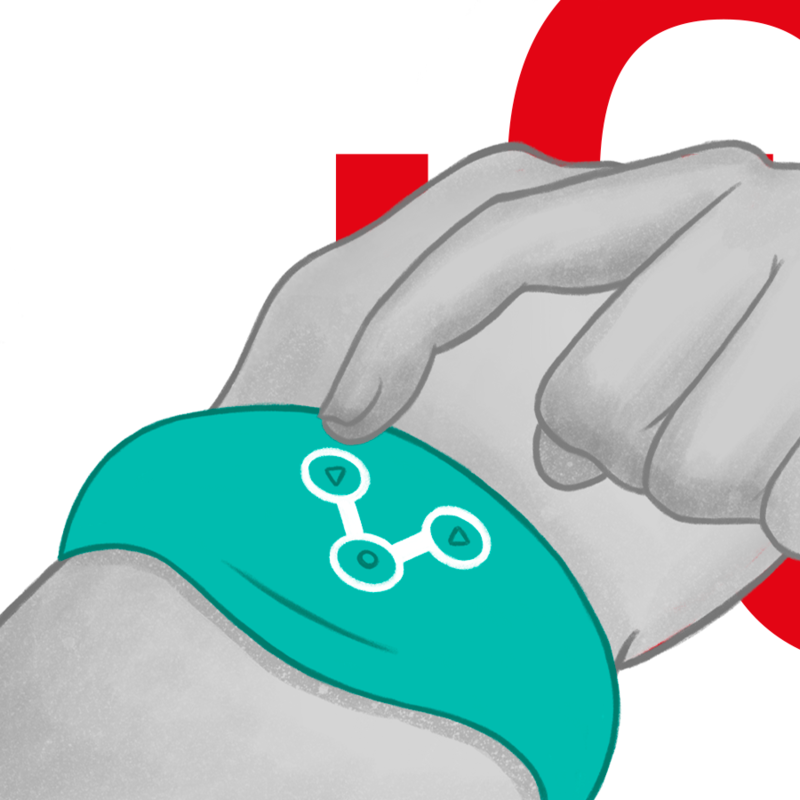 WATCHME – DRAHTLOS-TECHNOLOGIE-UHR AQUAMARIN