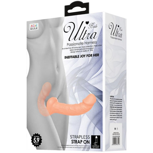 BAILE - ULTRA LEIDENSCHAFTLICHER DILDO MIT HARNESS OHNE UNTERSTÜTZUNG