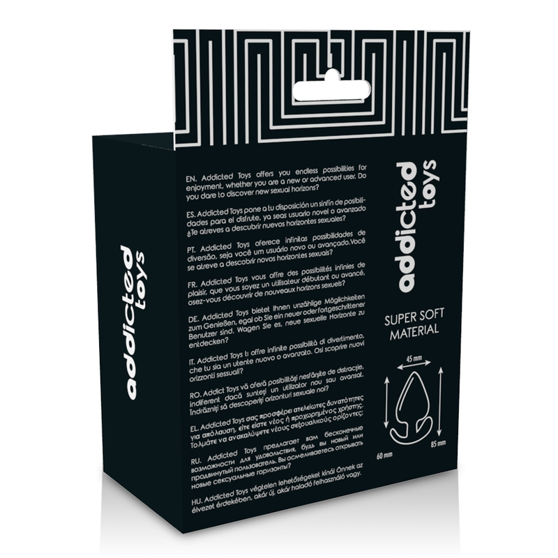 ADDICTED TOYS - ANALPLUG 8,5 CM