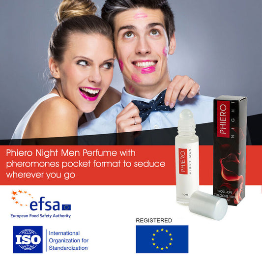 500 COSMETICS - PHIERO NIGHT MAN PARFÜM PHEROMONEN FÜR MÄNNER MIT ROLL-ON