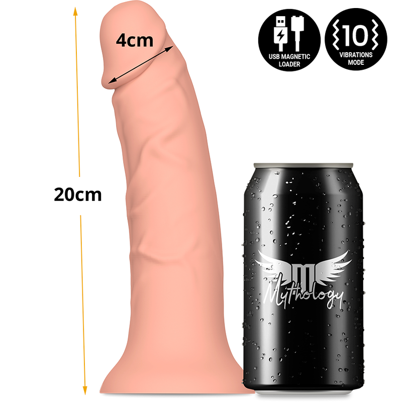 MYTHOLOGY – ASHER ORIGINAL DILDO M – VIBRATOR KOMPATIBEL MIT DER WATCHME WIRELESS-TECHNOLOGIE