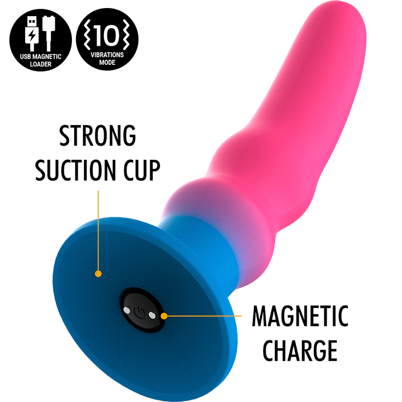 MYTHOLOGIE - KUNO UTOPIA DILDO S - VIBRATOR WATCHME KOMPATIBEL MIT WIRELESS-TECHNOLOGIE