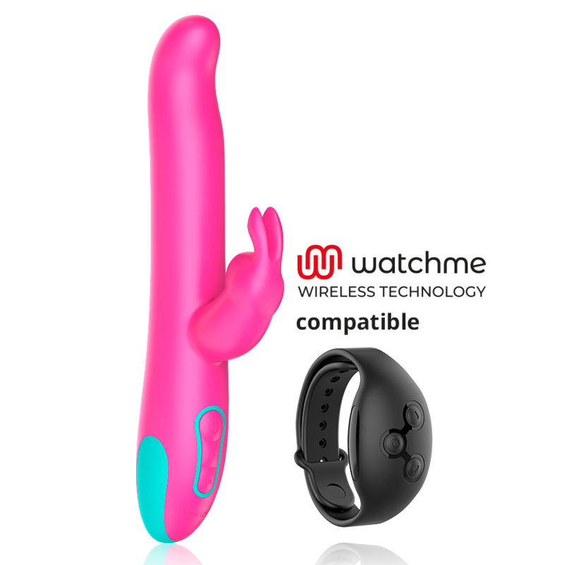 HAPPY LOKY – PLUTO RABBIT VIBRATOR & ROTATOR WATCHME WIRELESS TECHNOLOGY KOMPATIBEL