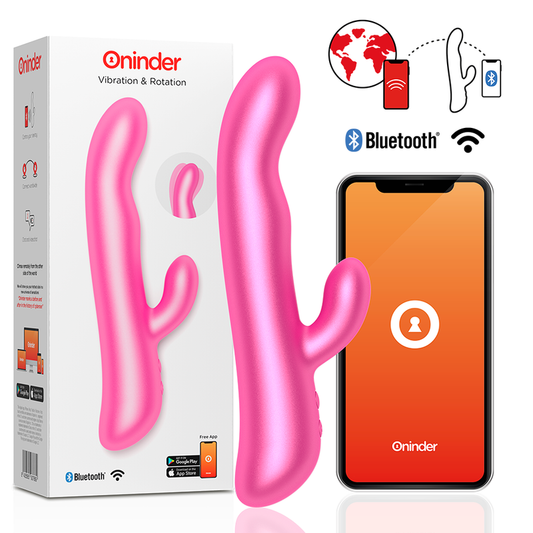 ONINDER - OSLO VIBRATION & ROTATION PINK - KOSTENLOSE APP