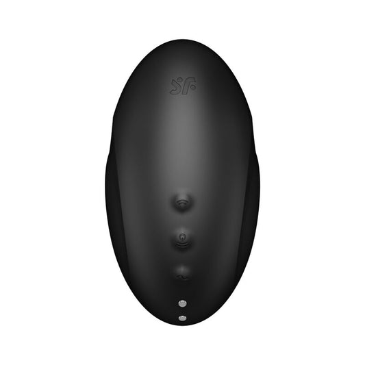 SATISFYER - VULVA LOVER 3 AIR PULSE STIMULATOR & VIBRATOR SCHWARZ