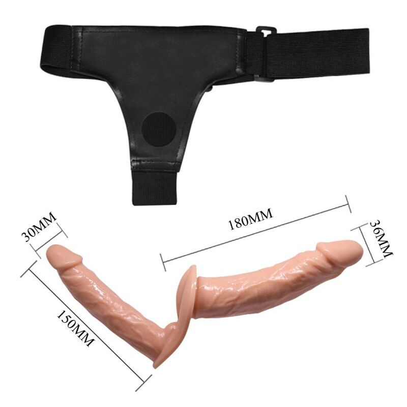 BAILE - ULTRA LEIDENSCHAFTLICHE DOPPELDILDOS MIT HARNESS