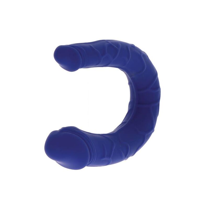 GET REAL - REALISTISCHER MINI-DOPPEL-DONG BLAU