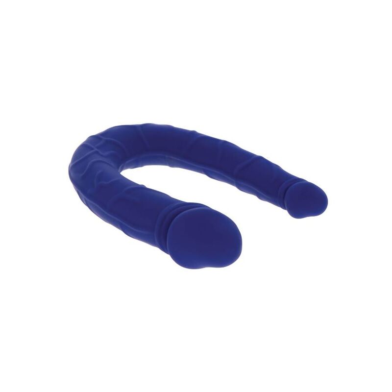 GET REAL - REALISTISCHER MINI-DOPPEL-DONG BLAU