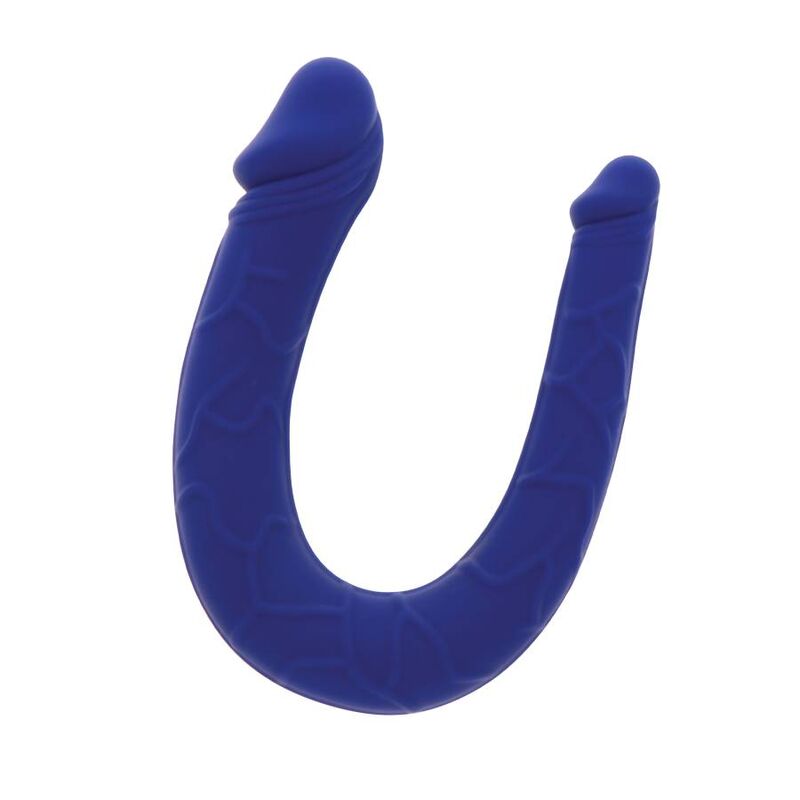 GET REAL - REALISTISCHER MINI-DOPPEL-DONG BLAU