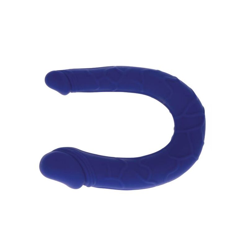 GET REAL - REALISTISCHER MINI-DOPPEL-DONG BLAU