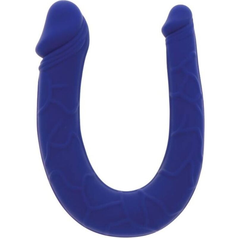GET REAL - REALISTISCHER MINI-DOPPEL-DONG BLAU