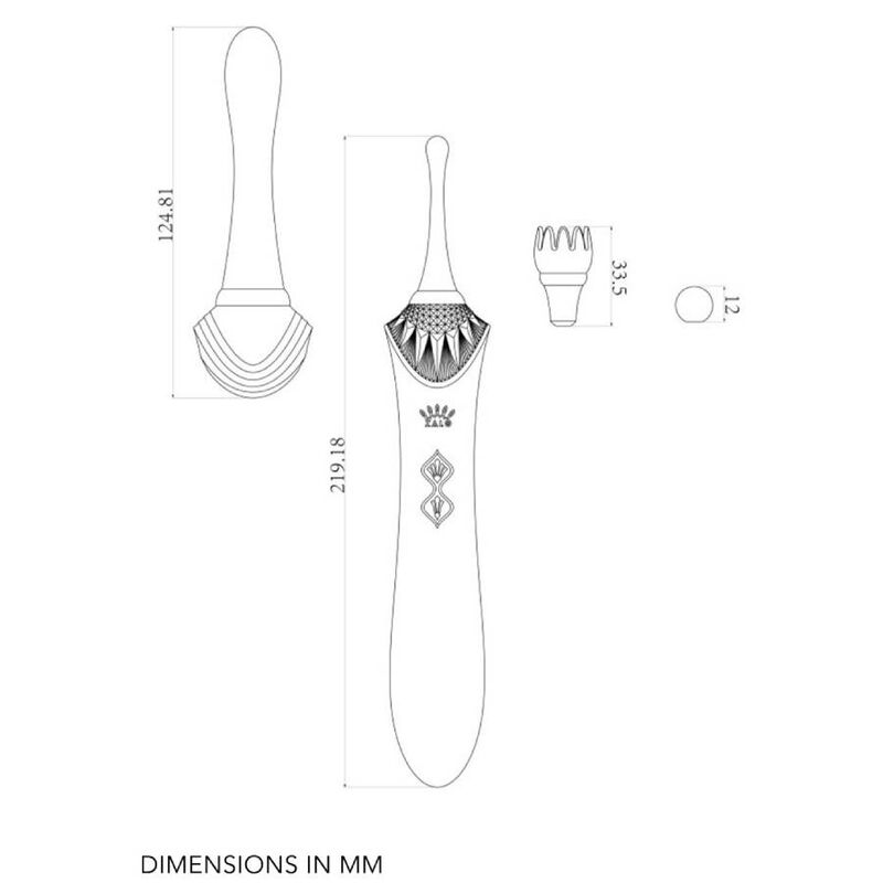 ZALO - BESS 2 KLITORALMASSAGER LILA