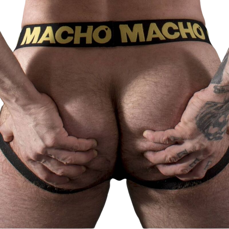MACHO - MX25AC JOCK GELB LEDER S