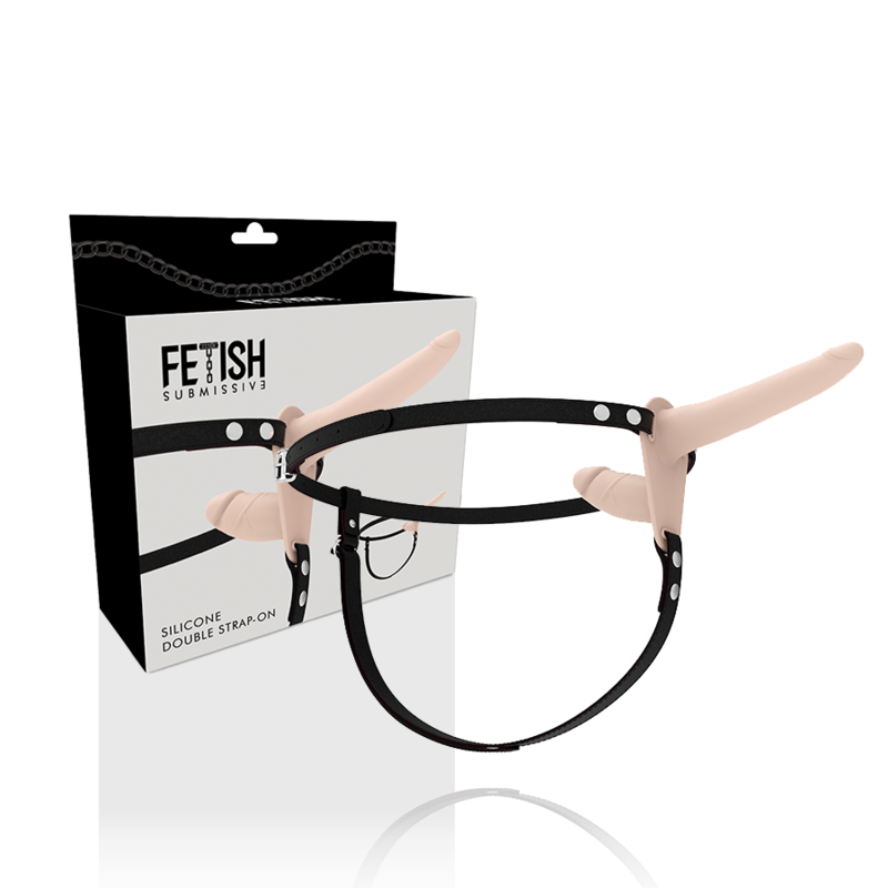 FETISCH DEVOT-HARNESS - DOPPELTE PENETRATION FLEISCH