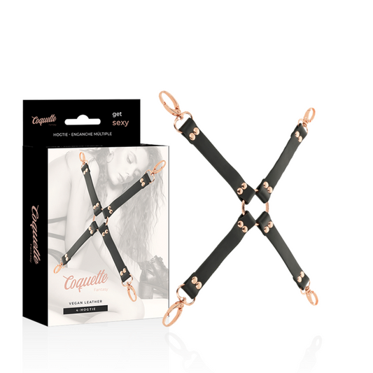 COQUETTE CHIC DESIRE - FANTASY VEGANES LEDER HOG TIE