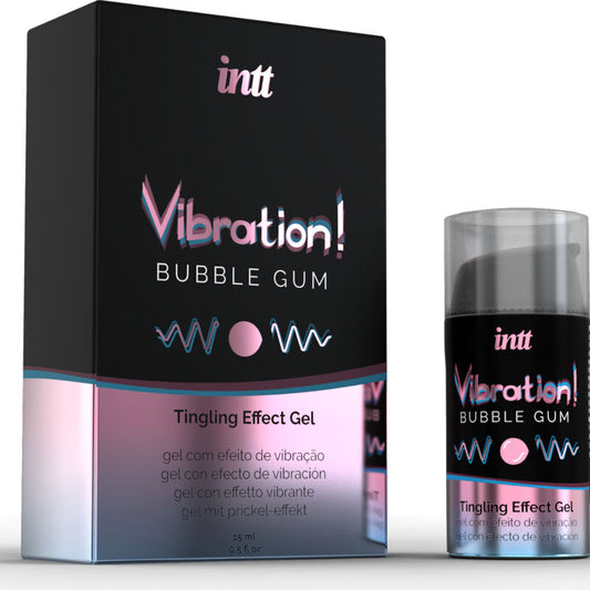 INTT – KRAFTVOLLES INTIMSTIMULIERENDES FLÜSSIGES VIBRIERENDES GUM GUM 15ML