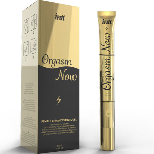 INTT LUBRICANTS - INTENSIVES VAGINAL STIMULIERENDES GEL MIT VIBRATOR-APPLIKATOR