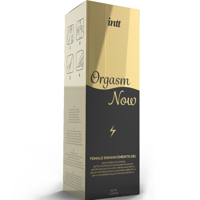 INTT LUBRICANTS - INTENSIVES VAGINAL STIMULIERENDES GEL MIT VIBRATOR-APPLIKATOR