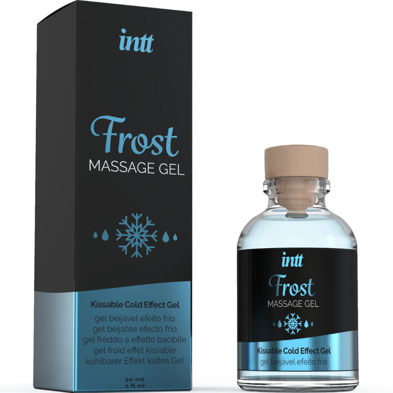 INTT MASSAGE & ORAL SEX - MASSAGEGEL MIT MINZEGESCHMACK, INTENSIVE KÄLTEWIRKUNG