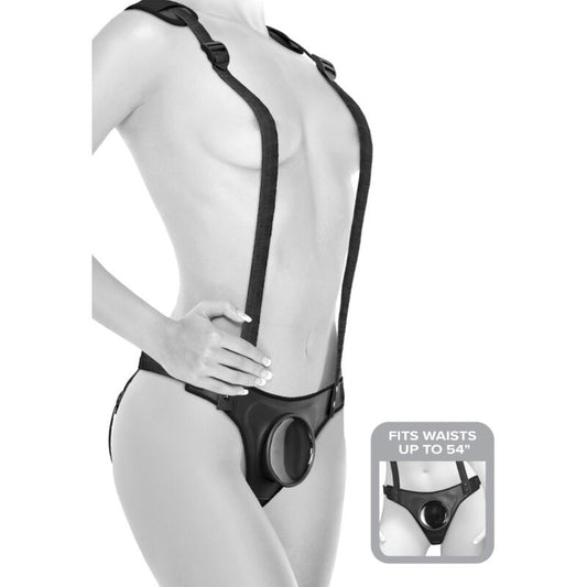 PIPEDREAMS - BODY DOCK STRAP-ON-STRUMPFHOSEN