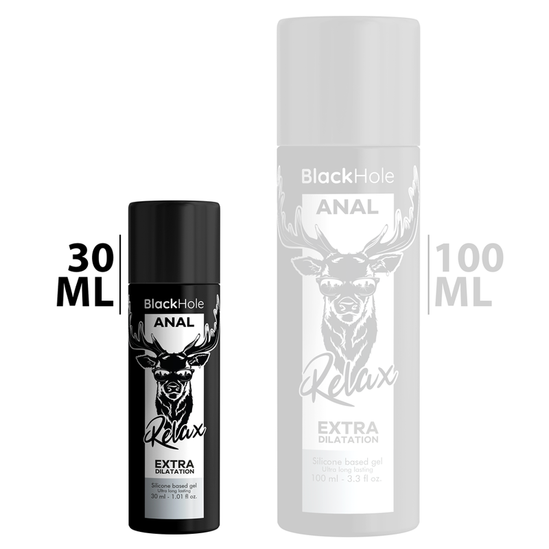 BLACK HOLE - GEL AUF SILIKONBASIS FÜR DIE ANALDILATION 30 ML