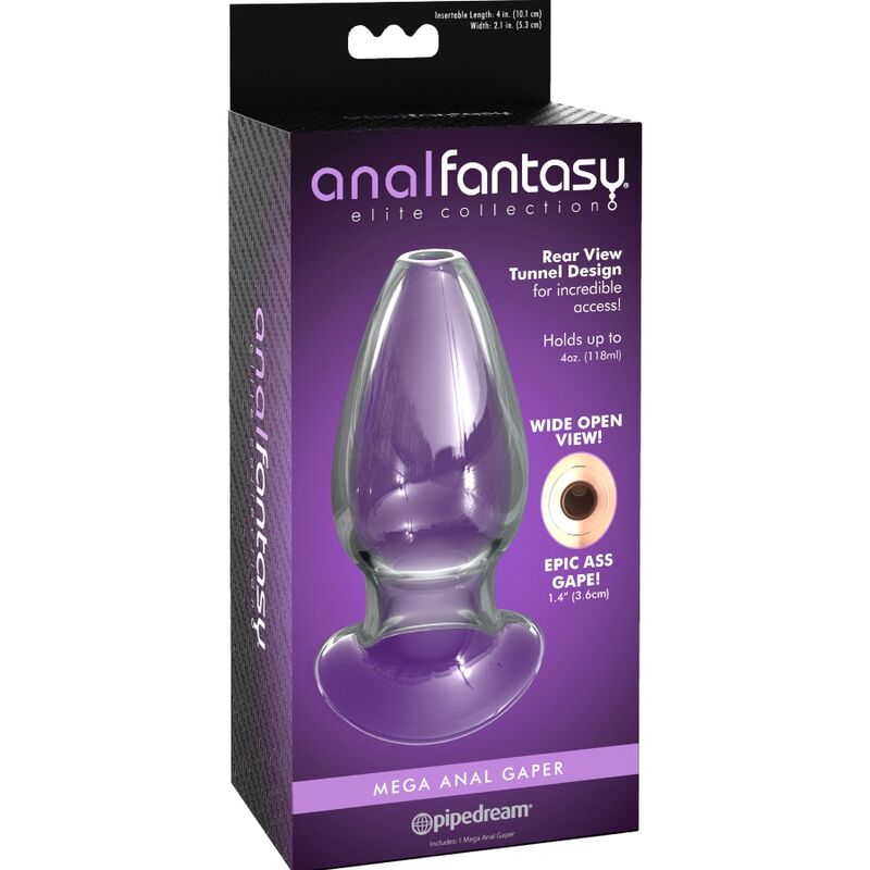 ANAL FANTASY ELITE COLLECTION - ANAL GAPER KRISTALL-DILATATOR GRÖSSE L