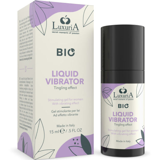 INTIMATELINE LUXURIA - BIO STIMULIERENDES GEL FÜR SIE VIBRIERENDER EFFEKT 15 ML