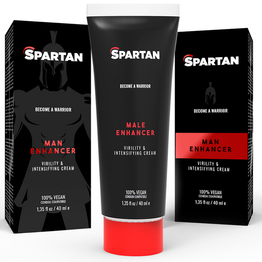 SPARTAN - PAARGEL FÜR MÄNNLICHKEIT UND UNEMPFINDLICHKEIT 100% VEGANE CREME