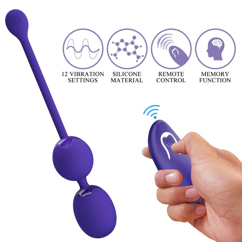 PRETTY LOVE - WILLIE YOUTH FERNBEDIENUNGSBÄLLE & VIOLETT VIBRATION