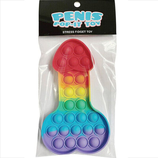 KHEPER GAMES - MEHRFARBIGES POP-IT-PENIS-ANTISTRESSSPIELZEUG