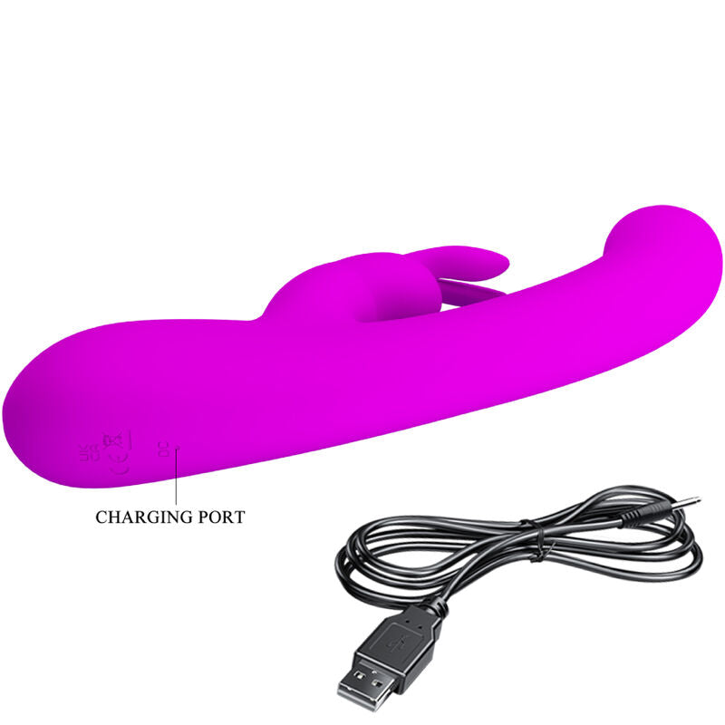 PRETTY LOVE - LAMAR RABBIT VIBRATOR & VIOLETT G-PUNKT