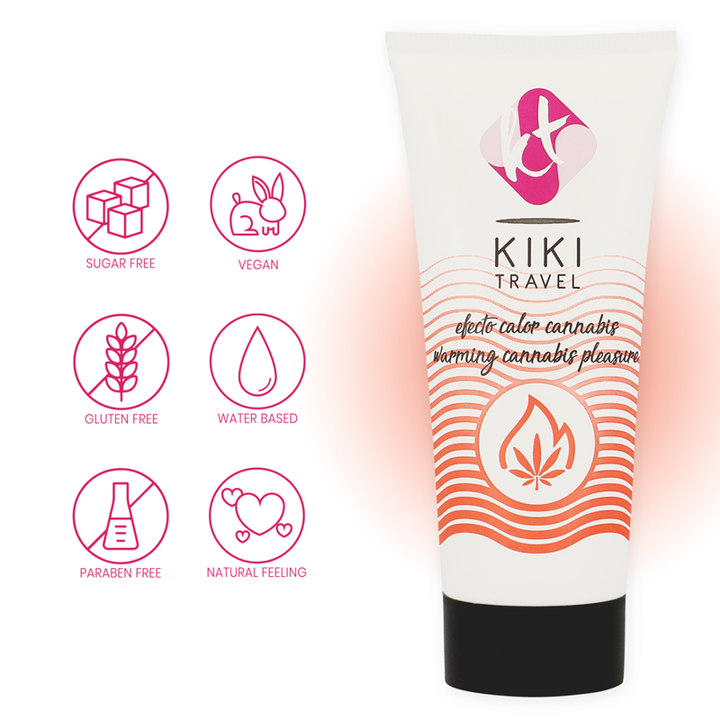 KIKÍ TRAVEL - CANNABIS HEISSER EFFEKT SCHMIERMITTEL 50 ML
