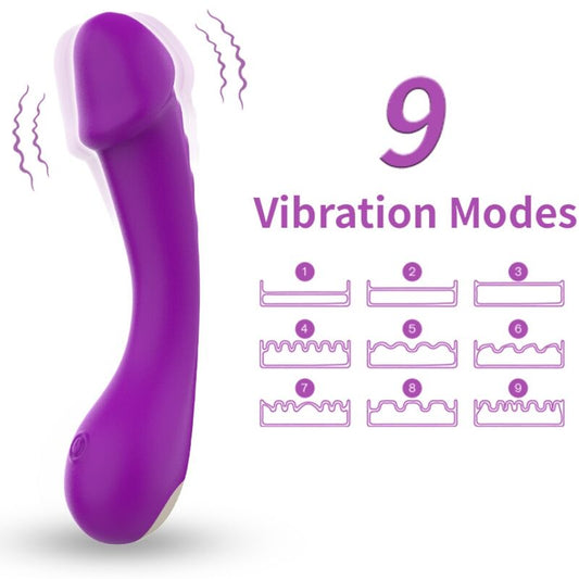 ARMONY - DILDOVIBRATOR G-SPOT SILIKON LILA
