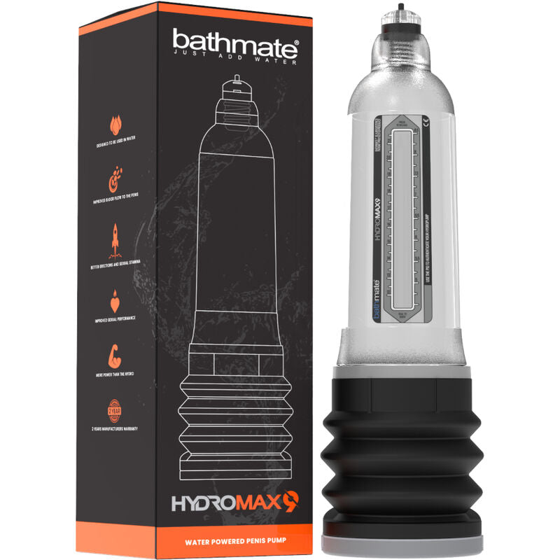 BATHMATE - HYDROMAX 9 TRANSPARENTE PUMPE ZUR PENISVERGRÖSSERUNG