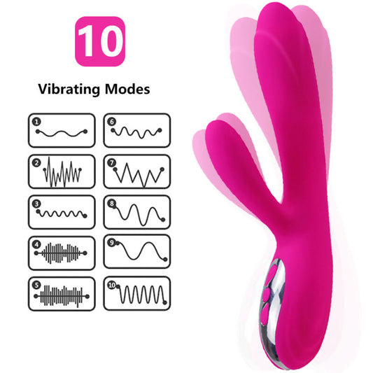 ARMONY – FLEXIBLER VIBRATOR & STIMULATOR MIT FUCHSIA-WÄRMEEFFEKT