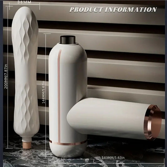 ARMONY - FKING MACHINE EINSTELLBARER & AUTOMATISCHER VIBRATOR WEISS
