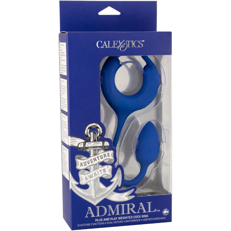 CALEXOTICS - ADMIRAL GEWICHTETER COCKRING BLAU