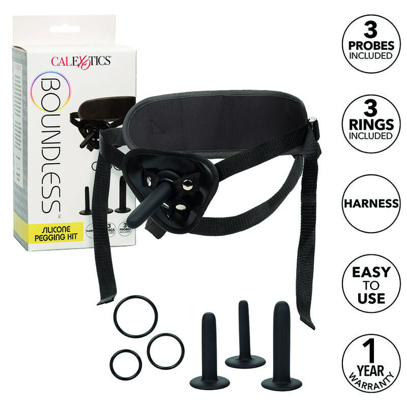 CALEXOTICS - BOUNDLESS SILIKON-PEGGING-SET