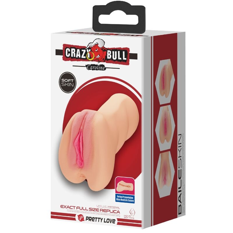 CRAZY BULL - CAROLINE VAGINA-FÖRMIGER MASTUBADOR