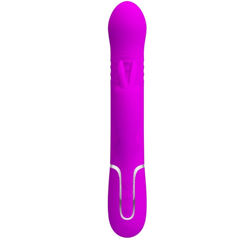 PRETTY LOVE - COALE RABBIT VIBRATOR PERLEN VIOLETT