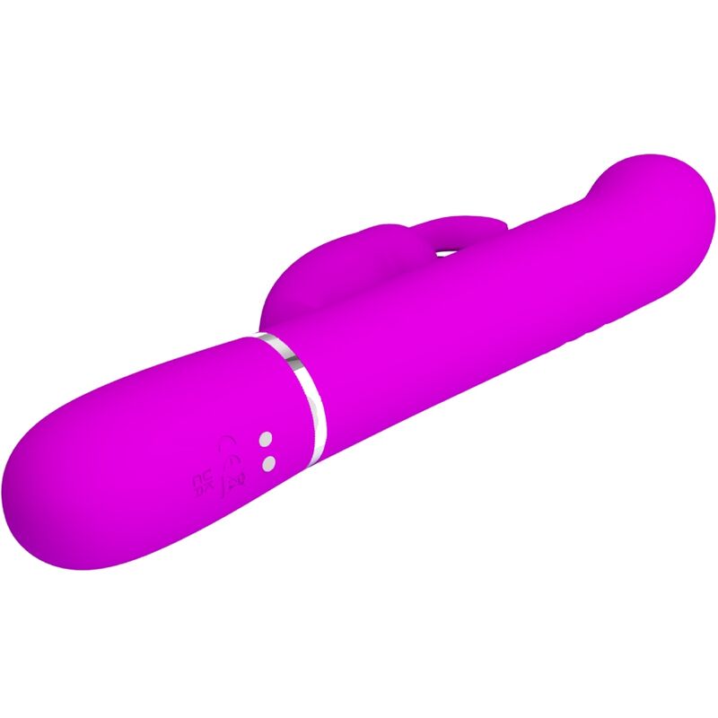 PRETTY LOVE - COALE RABBIT VIBRATOR PERLEN VIOLETT