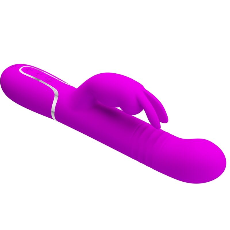 PRETTY LOVE - COALE RABBIT VIBRATOR PERLEN VIOLETT