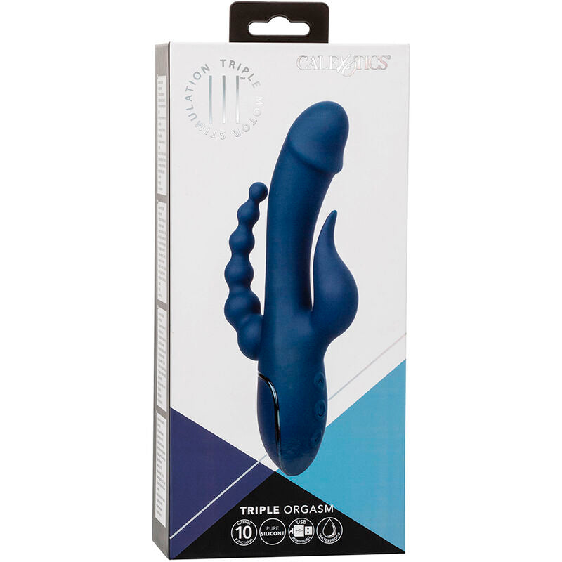 CALEXOTICS - VIBRATOR DREIFACHORGASMUS BLAU